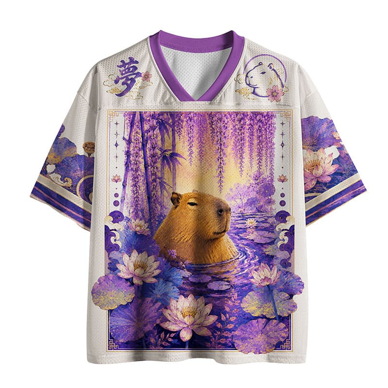 Street Fashion Mood - Camiseta de Malha com Decote em