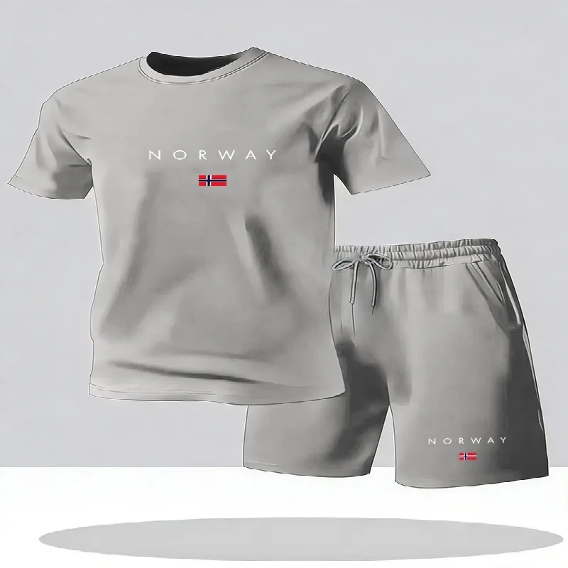 Street Fashion Shanghai - Conjunto Masculino Casual de Verão 2026: