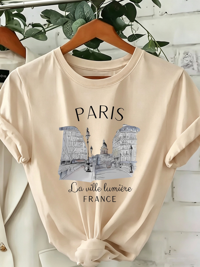 Street Fashion Trends 2025 - Camiseta Feminina 2026 Nova com Estampa