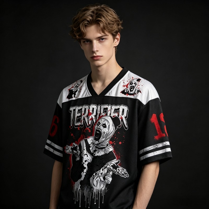 Street Fashion Types - Camiseta de Jersey do Filme de