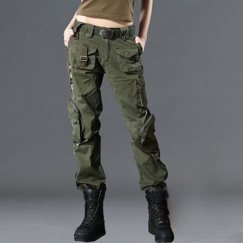 Street Fashion Paris - Novas calças femininas slim fit com