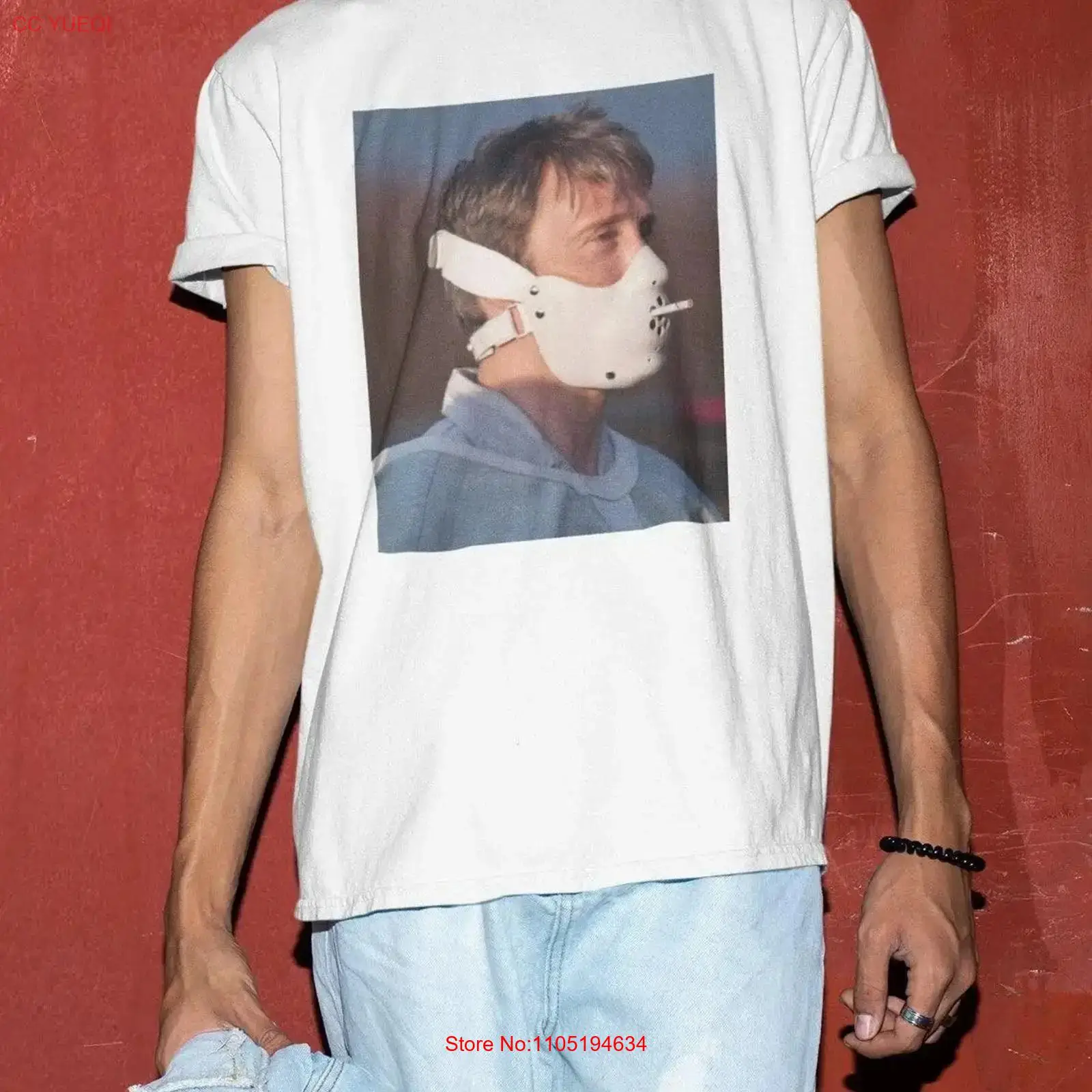Street Fashion Mood - Mads mikkelsen t camisa hannibal vintage