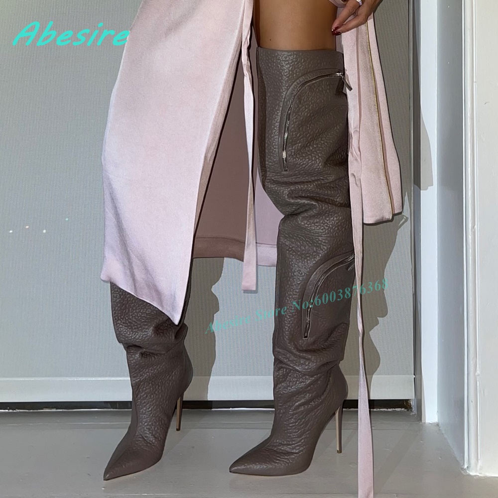 Botas Femininas de Salto Fino  - Street Fashion Paris avaliação e preço