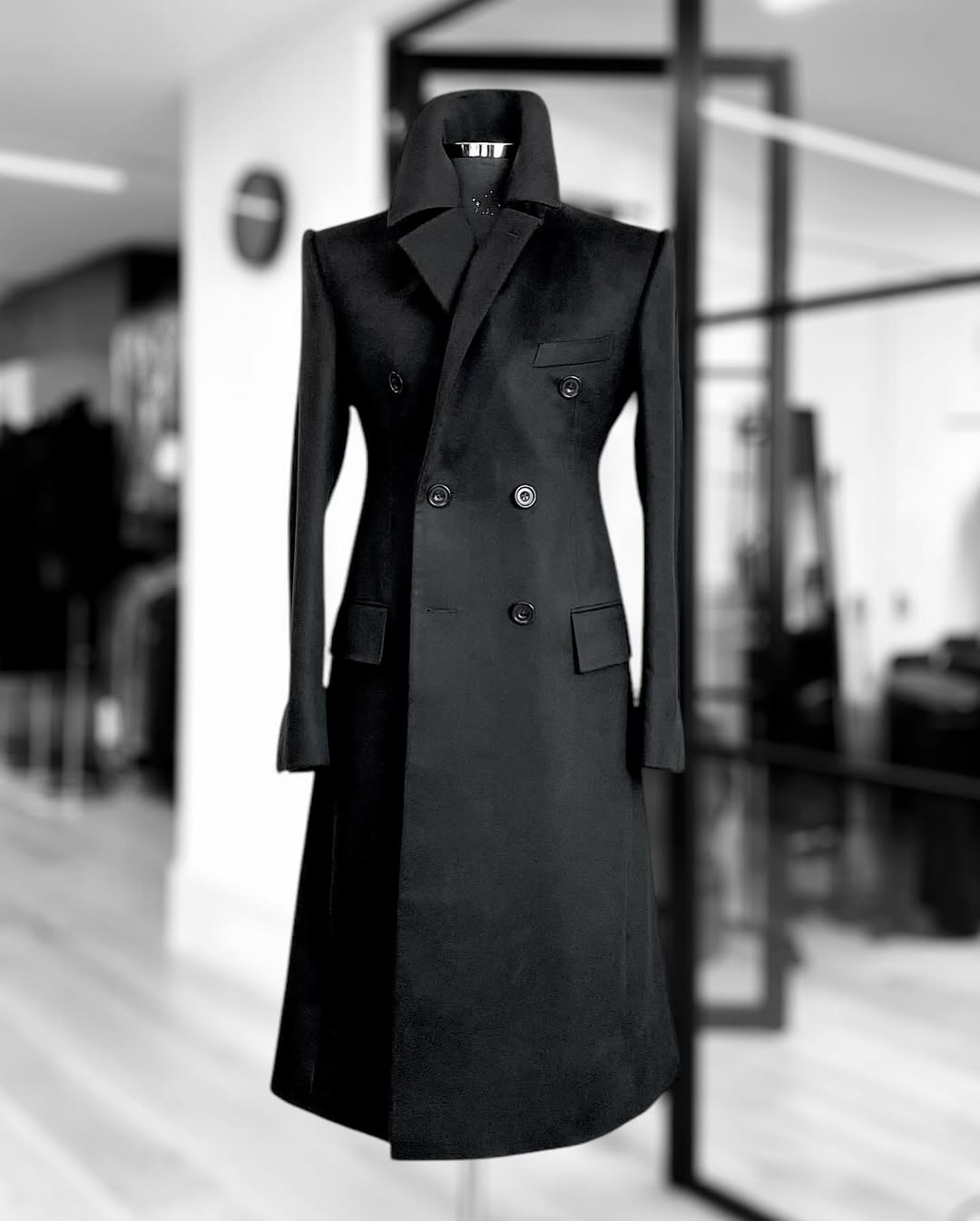 Moda mistura de lã casaco masc - Street Fashion Shanghai avaliação e preço