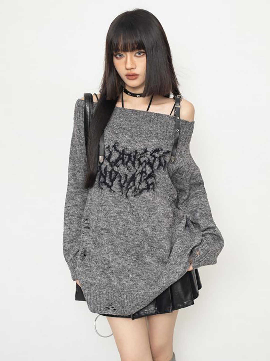 Suéter de Tricô Estilo High St - Street Fashion Winter 2026 avaliação e preço