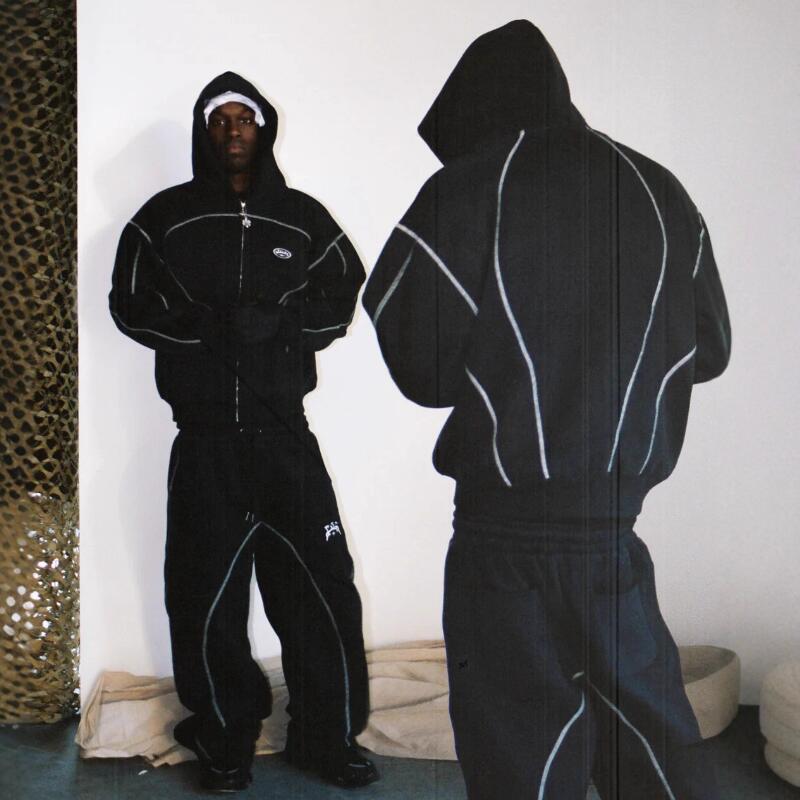 Conjunto Esportivo Unissex com - Street Fashion Photography avaliação e preço