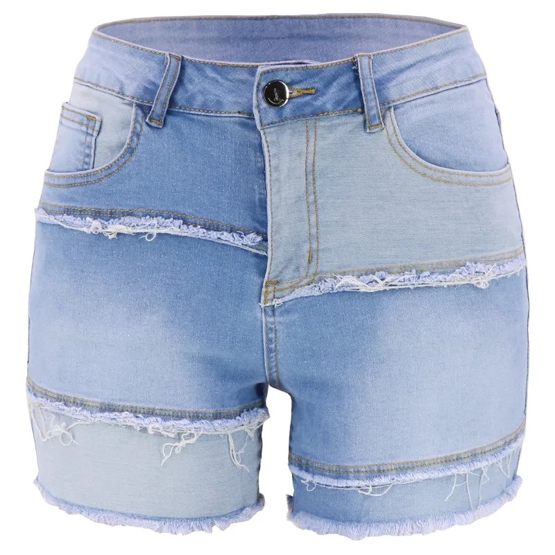Shorts de Denim Lavado Estilo  - Street Fashion Paris avaliação e preço