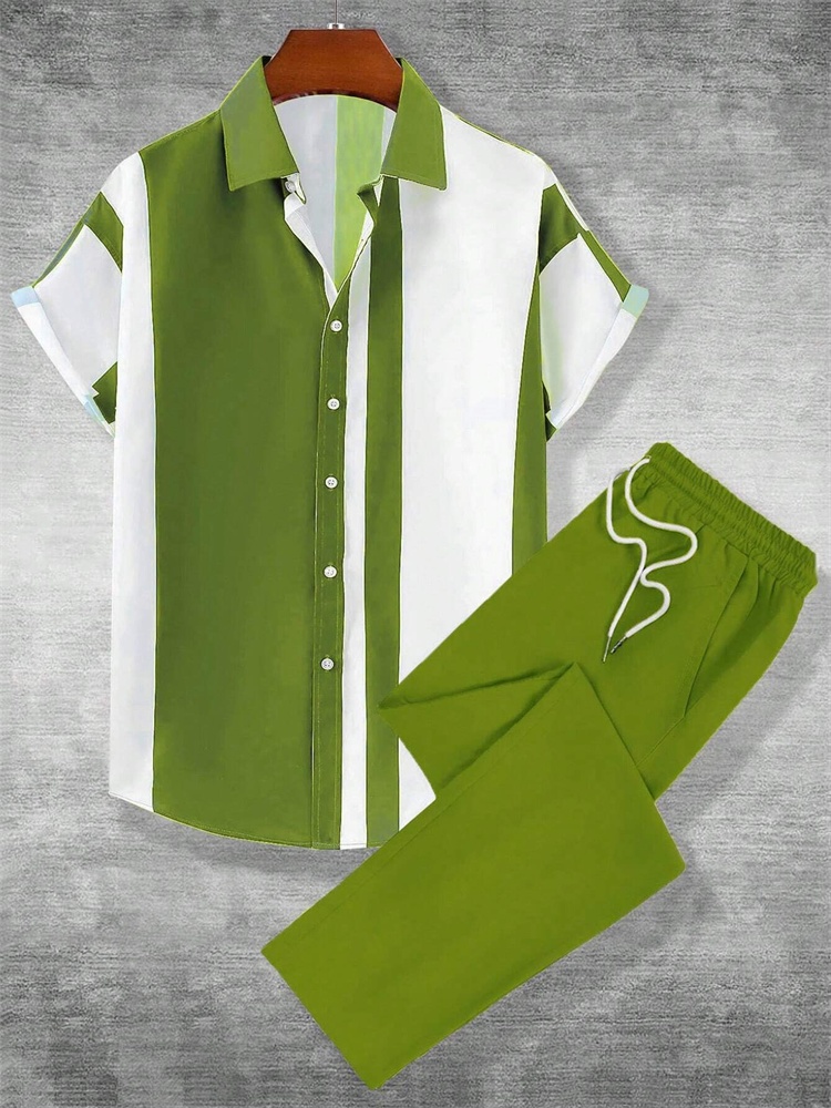 Conjunto de camisa de outono m - Street Fashion Trends 2025 avaliação e preço