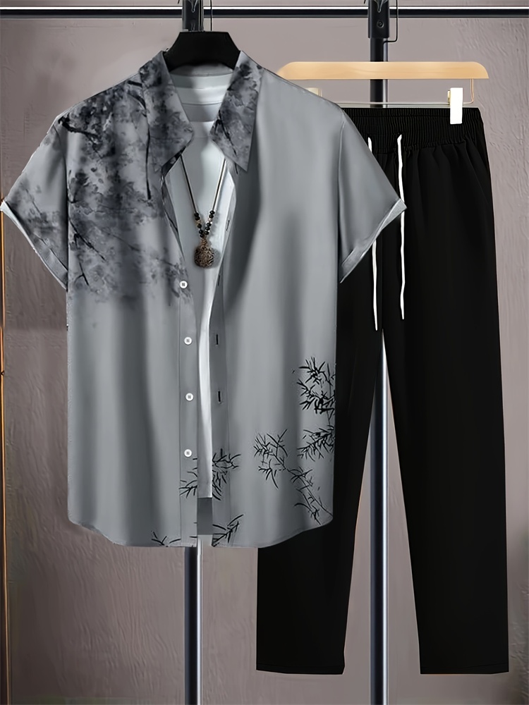Conjunto de camisa de outono m - Street Fashion Trends 2025 avaliação e preço