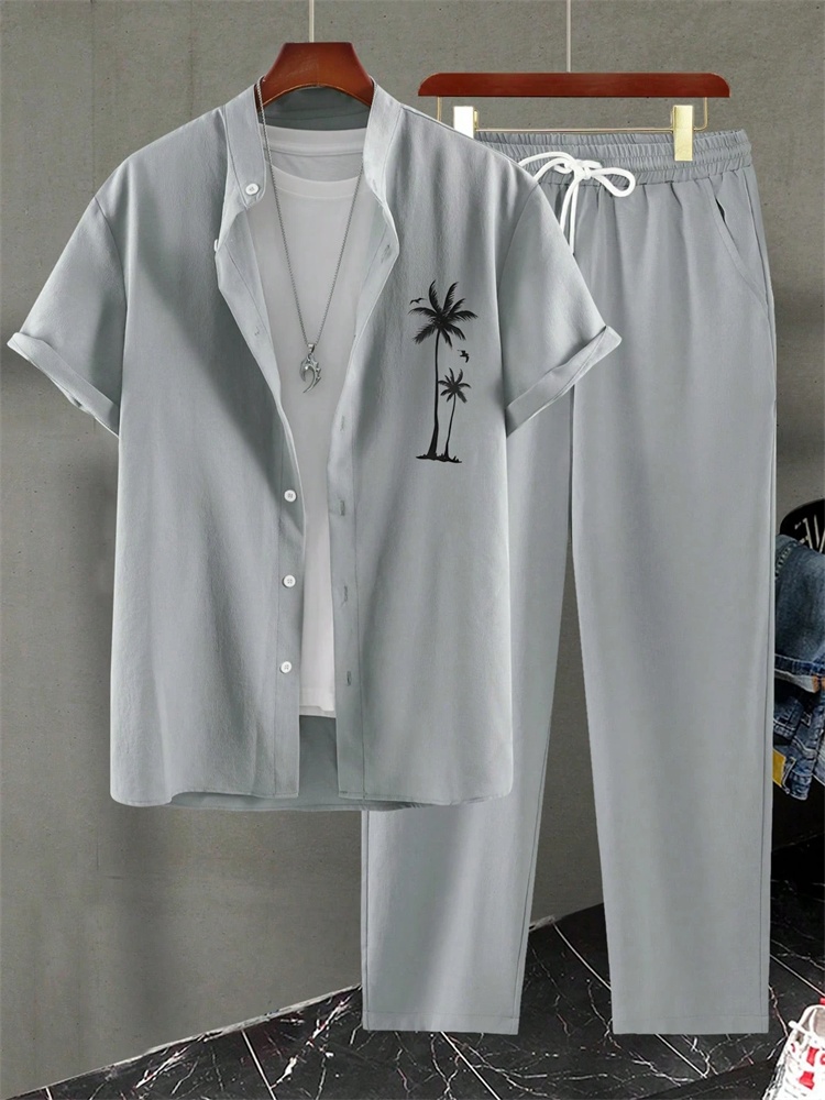 Conjunto de camisa de outono m - Street Fashion Trends 2025 avaliação e preço