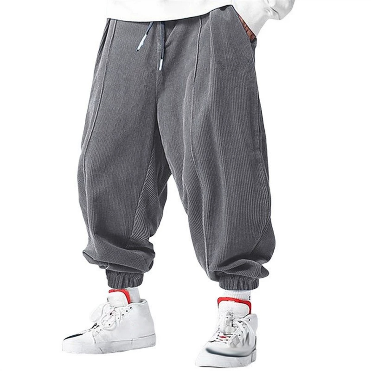Novas calças casuais masculina - Street Fashion High End avaliação e preço