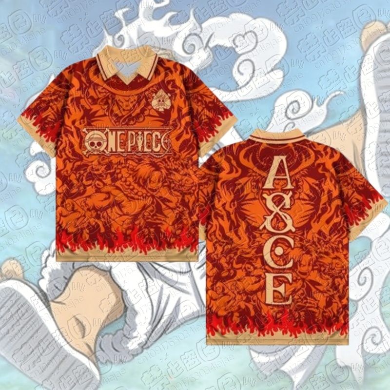 Camiseta Polo 3D Estampada Luf - Street Fashion Types avaliação e preço