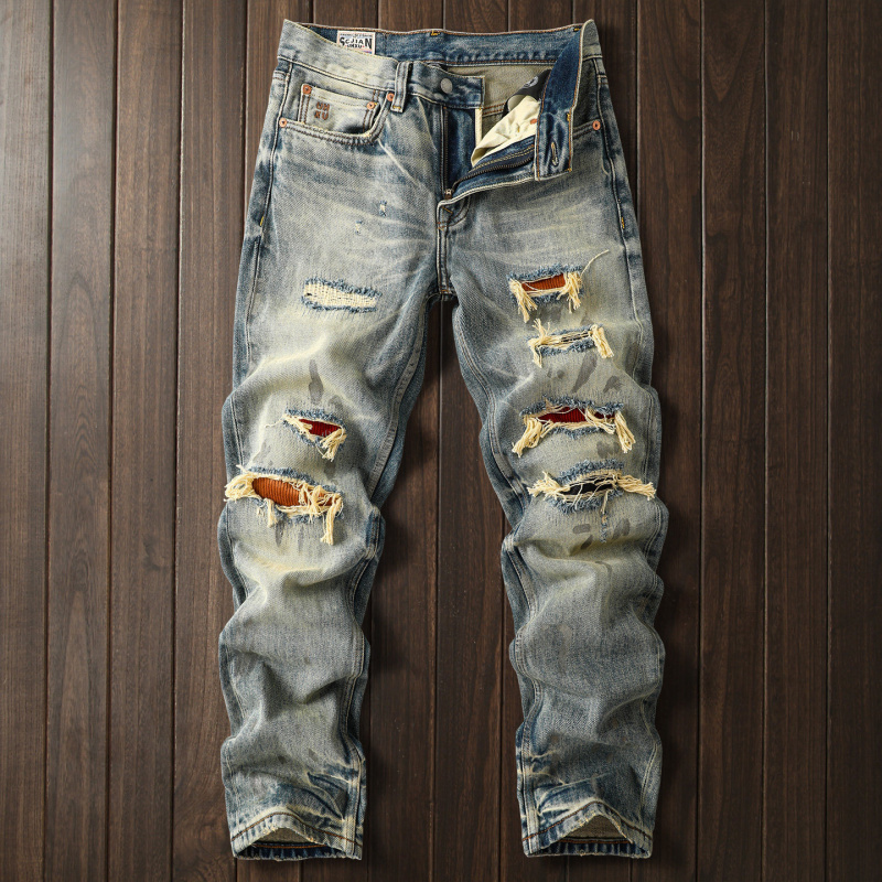 Novas Calças Jeans Masculinas  - Street Fashion High End avaliação e preço