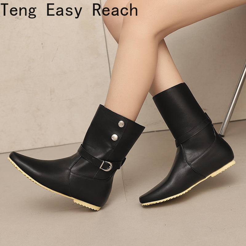 Botas Femininas de Cano Médio  - Street Fashion Winter 2026 avaliação e preço