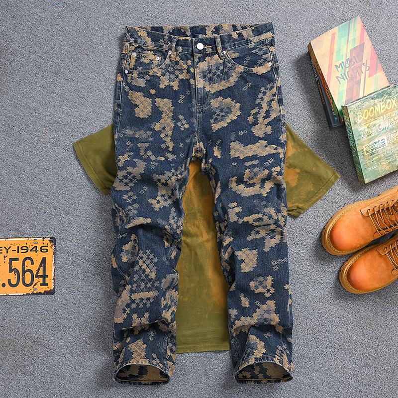 Mosaico jacquard bordado retro - Street Fashion High End avaliação e preço