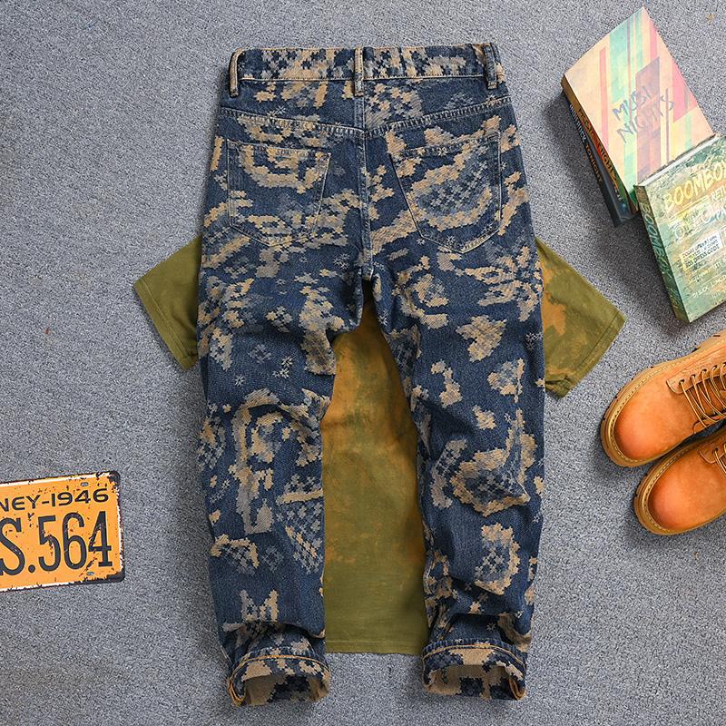 Mosaico jacquard bordado retro - Street Fashion High End avaliação e preço