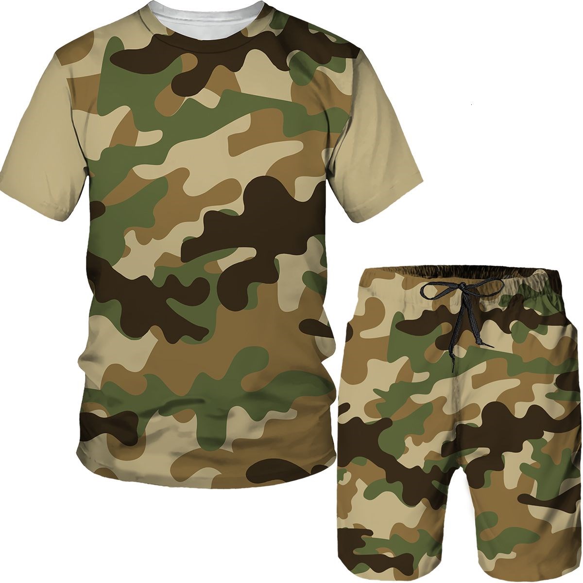 Conjuntos de Camuflagem Mascul - Street Fashion Mood avaliação e preço