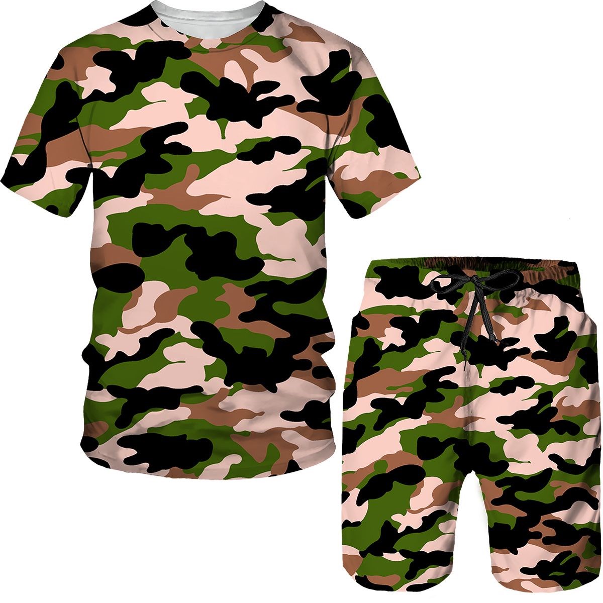 Conjuntos de Camuflagem Mascul - Street Fashion Mood avaliação e preço