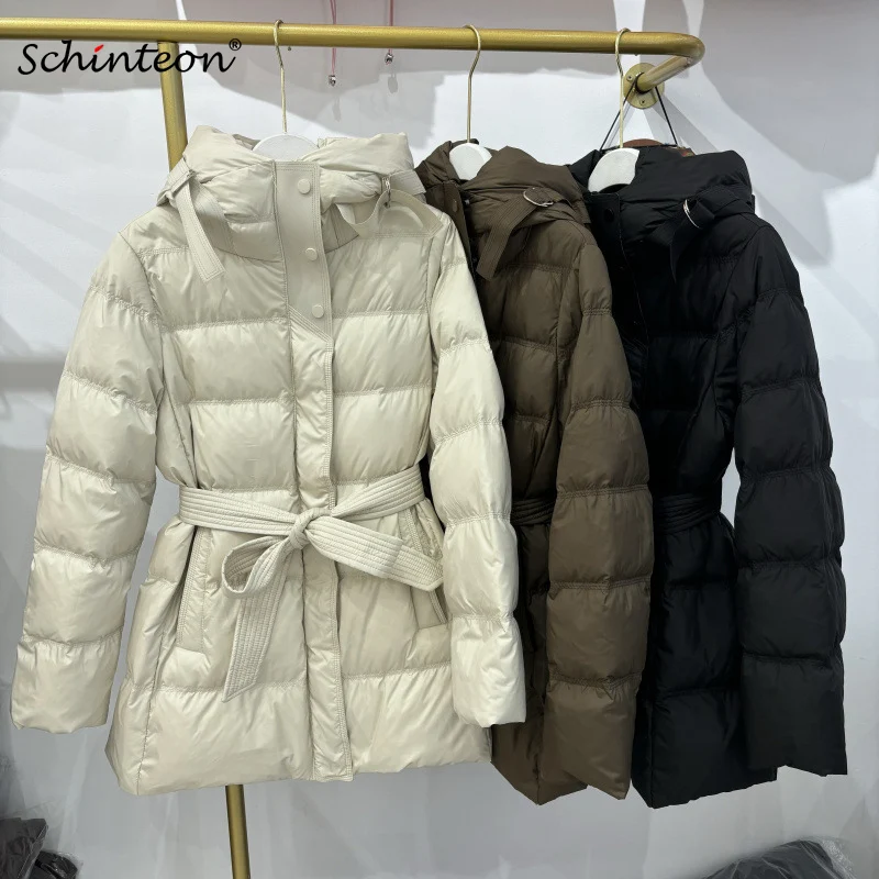 Schinteon feminino pato branco - Street Fashion Shanghai avaliação e preço