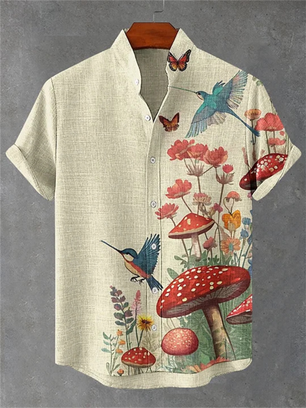 Camisa de linho de verão mascu - Street Fashion Shanghai avaliação e preço
