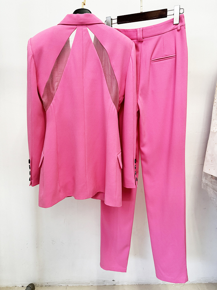 Conjunto de Blazer e Calça Fem - Street Fashion Winter 2026 avaliação e preço