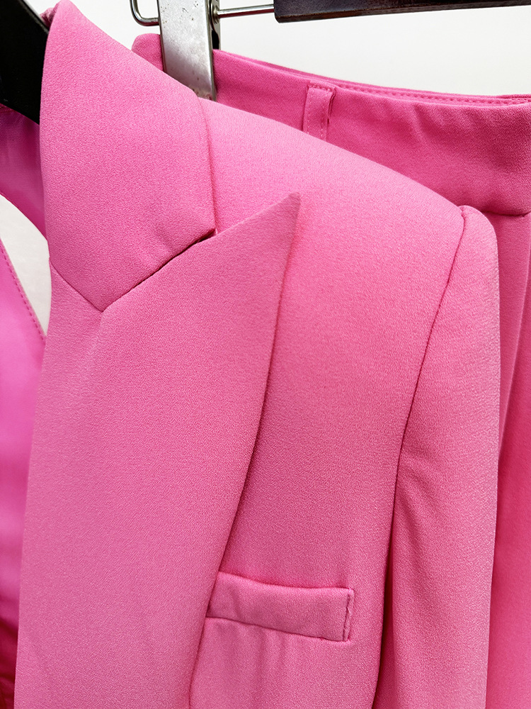 Conjunto de Blazer e Calça Fem - Street Fashion Winter 2026 avaliação e preço
