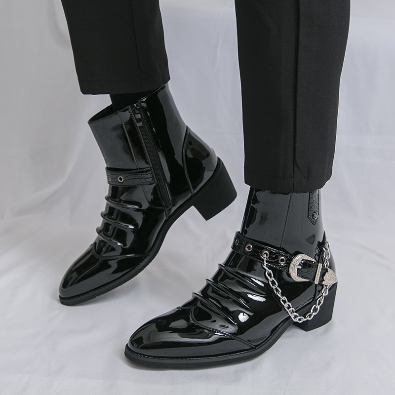 Moda zíper lateral de alta qua - Street Fashion High End avaliação e preço