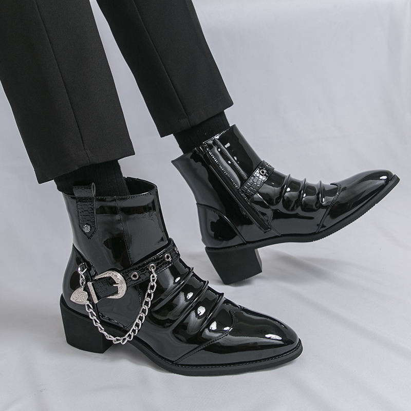 Moda zíper lateral de alta qua - Street Fashion High End avaliação e preço