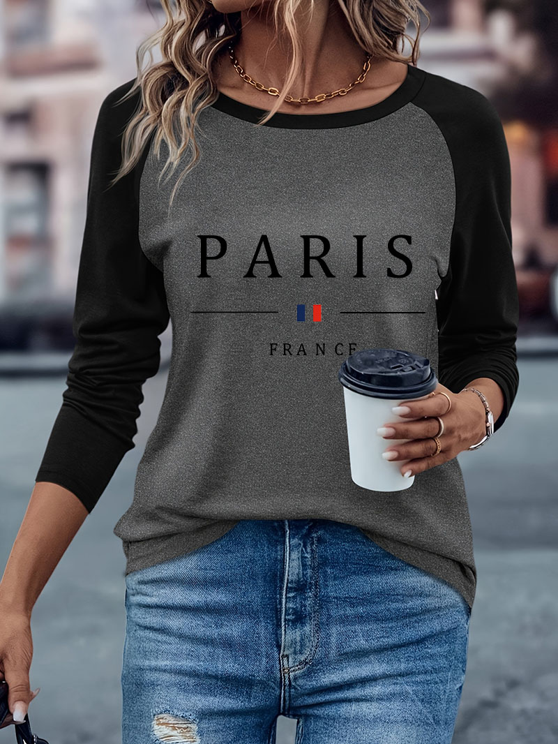 Camiseta Casual com Estampa de - Street Fashion Paris avaliação e preço