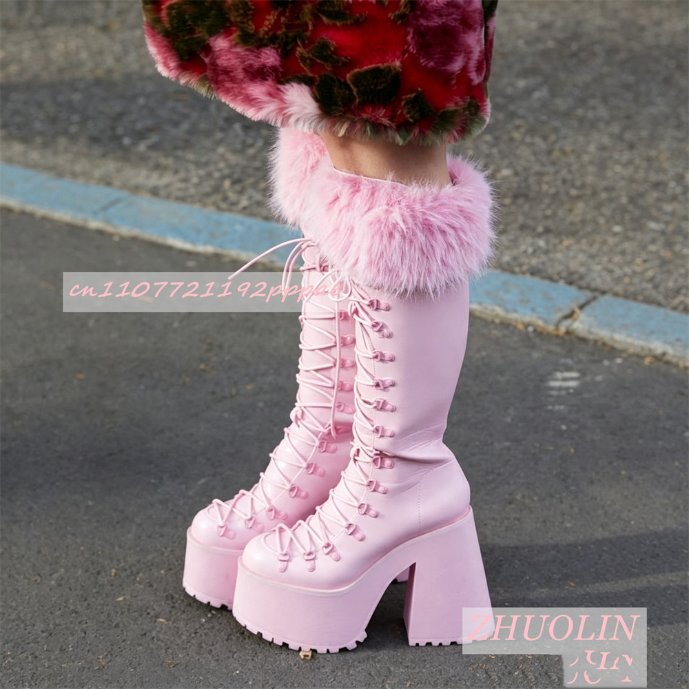 Botas Femininas de Plataforma  - Street Fashion Lady avaliação e preço