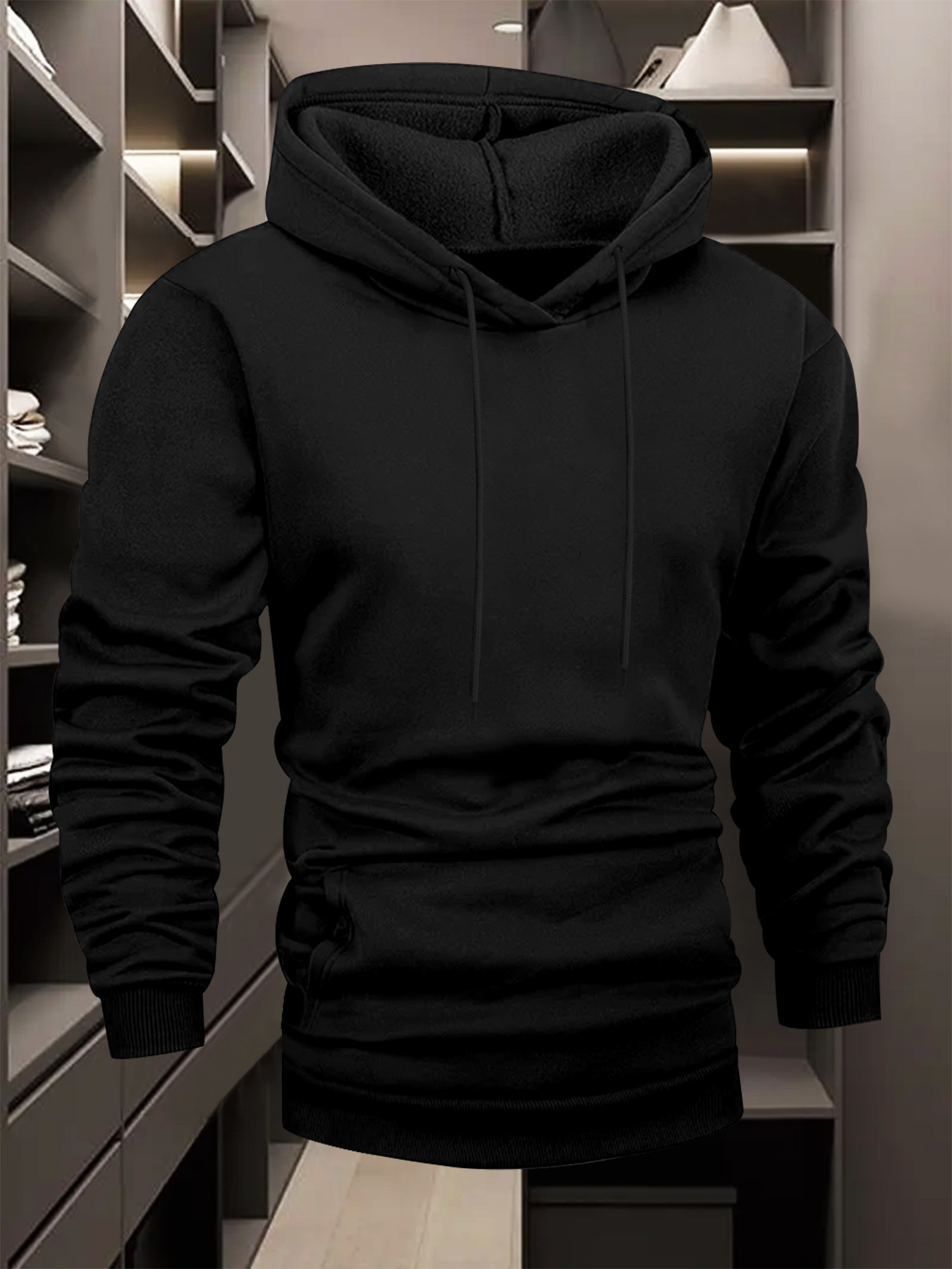 Moletom masculino com capuz, e - Street Fashion Videos avaliação e preço